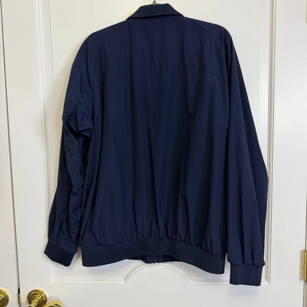 Jos. A. Bank Harrington Jacket Men Large Navy Blue